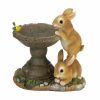 Accent Plus Playful Bunnies Bird Feeder