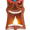 Accent Plus Tiki-Auaha Solar Lighted Garden Stake