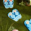 Accent Plus Cement Flip Flops Stepping Stone - Seashell