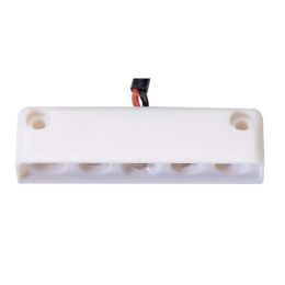 Innovative Lighting 5 LED Surface Mount Step Light - Red w/White Case