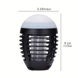 Waterproof Outdoor Led Mosquito Remover Lamp Electric Shock Mosquito Remover Lamp Usb Multifunctional Mosquito Repellent Mosquito Remover Lamp