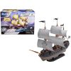 Level 2 Easy-Click Model Kit "The Black Diamond" Pirate Ship 1/350 Scale Model by Revell