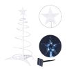 2FT Lighted Spiral Christmas Trees/COLD