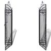 vidaXL Ornamental Garden Gate Wrought Iron 4'x8"x4' 5"