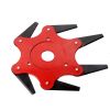 1pc General Weeding And Grass Cutting Knife Agricultural Grass Cutting Machine Lawn Mower Carbide Six Blade