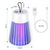 Electric Bug Zapper Mosquito Insect Killer Lamp Portable LED Light Fly Trap Catcher with LED Light