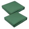 2pcs 15.5x4Ft Pergola Canopy Replacement Cover Green