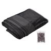 Gazebo Replacement Mosquito Netting 10*12Inch/Black