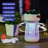 23 New Two-in-one Light Trap Mosquito Killing Lamp Household Wall-mounted Mosquito Killing Lamp 2000 mAh Battery Life Portable Field Camping Special N