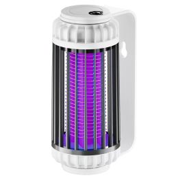 1pc Electric Rechargeable Photocatalytic Anti Mosquito Killer Lamp UV Bug Insect Trap Light Pest Control Repellent (Color: Incanus, Items: Recharge)