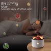 360ML Volcanic Flame Aroma Diffuser Air Humidifier Essential Oil Diffusers Smoke Ring Volcano Eruption Fragrance Machines Indoor