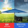 10 Feet Outdoor Patio Umbrella with Tilt Adjustment and Crank