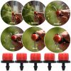 1 Set Automatic Micro Drip Irrigation Watering System Kit Hose Home Garden & Adjustable Drippers Greenhouses Potted Grows