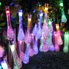 1pc Bubble Ball Water Drop Multicolor String Lights; 10LEDs Christmas Light String; Outdoor Balcony Garden Decorative Lights Camping Festival Lanterns